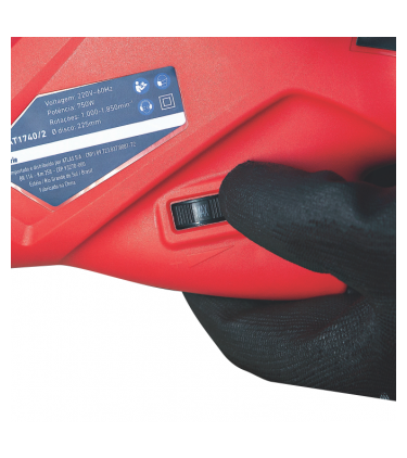 ELECTRIC SANDER TELE Ø225-750W/127V