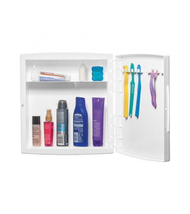 ARMARIO DE BANO ECONOMICO 3PZ - BLANCO